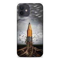 Lopard Apple iPhone 12 Uyumlu Kılıf Manipülasyon ☻ (50) Shockproof Kılıf Desenli