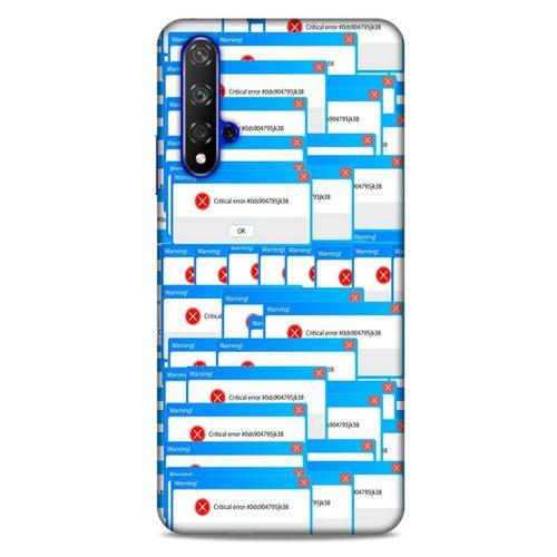 Retro (48) Desen Bumper Kılıf Renkli Huawei P Smart S Y8P Kılıf