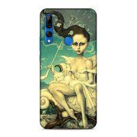 Huawei Y9 Prime 2019 Uyumlu Kılıf Azarbaijan (47) Crystal Flex Kılıf İllustrasyon