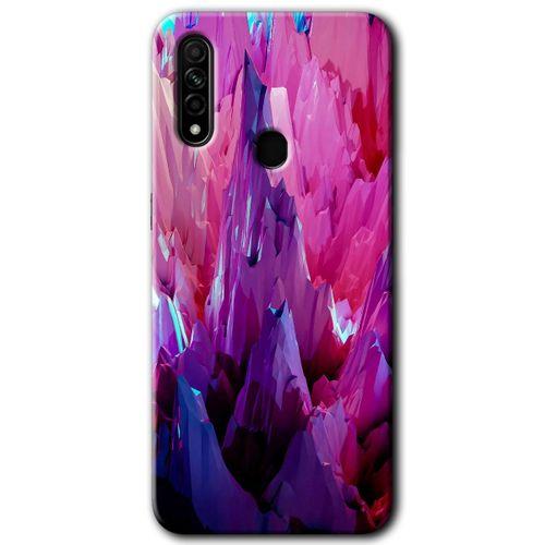 Oppo A31 Kılıf HD Desen Baskılı Arka Kapak - Abstraction Sharp