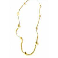 Top Zincir Kolye - Altın