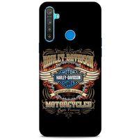 Realme 5i Uyumlu Kılıf Motorsiklet (6) Silikon Kılıf Harley Davidson