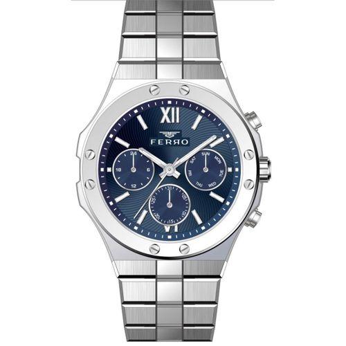 Ferro FM31356A-A3 44 mm Gri Erkek Kol Saati