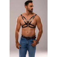 Erkek Deri Fantazi Harness - Brfm141