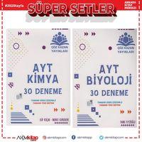 Çöz Kazan AYT Kimya ve Biyoloji Deneme Seti 2 Kitap