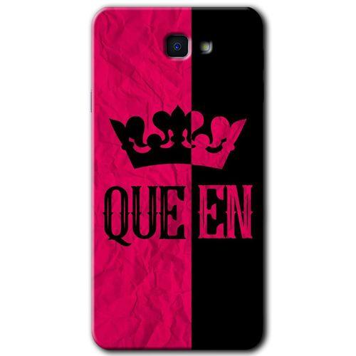 Samsung Galaxy J7 Prime HD Baskılı Kılıf + 9D Tam Ekran Koruyucu - Queen