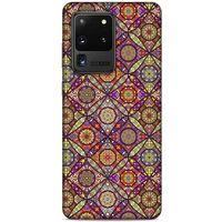 Ethnic Culture (96) Samsung Galaxy S20 Ultra Kılıf Silikon Kapak Desenli