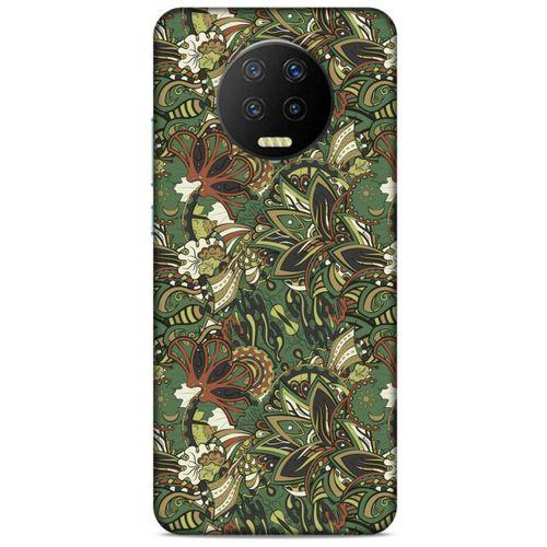 Lopard İnfinix Note 7 Uyumlu Kılıf Botanix (53) Kapak