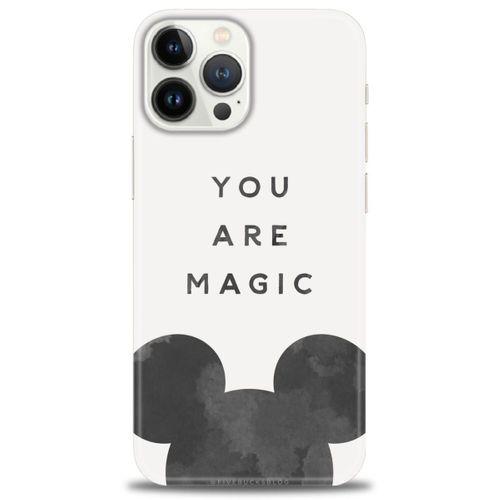 iPhone 14 Pro Max Kılıf HD Baskılı Kılıf - You Are Magic + Tam Ekran Koruyucu