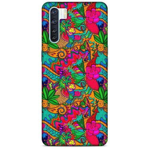 Graffitix (42) Desenli Silikon Kapak Oppo A91 Kılıf