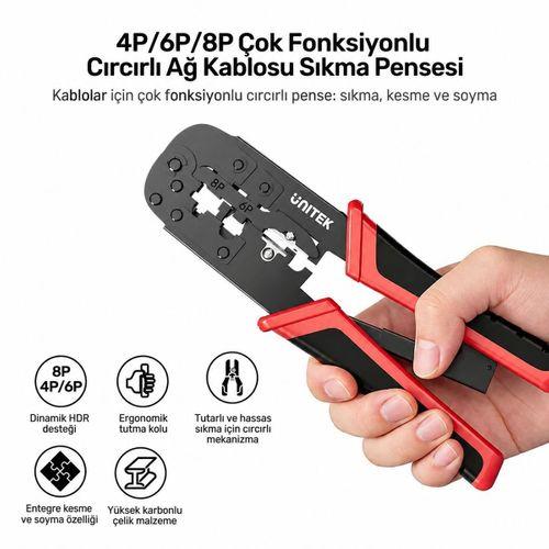 UNITEK 4P/6P/8P CIRCIRLI SIKMA ALETİ (OT136ARD01)