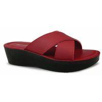 Ceyo Vola-6ı Kırmızı Ortopedik Kadın Terlik