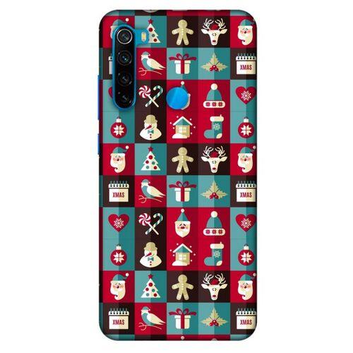 Yılbaşı Süsleri 17 Xiaomi Redmi Note 8 Kılıf Silikon Kapak