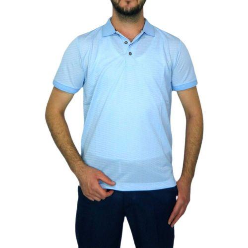 Erkek Polo Yaka Jakarlı T-sıhırt 2063 BGL-ST00533