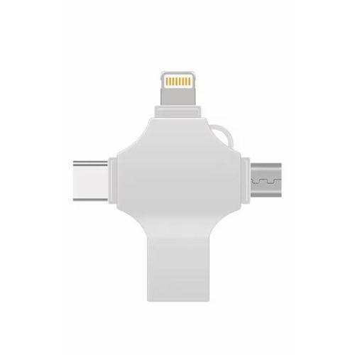 Otg 4in1 Cep Telefonu Çok Fonksiyonlu Usb Flash Bellek 128 Gb Type-c, Micro Sd Ve Kart Okuyucu