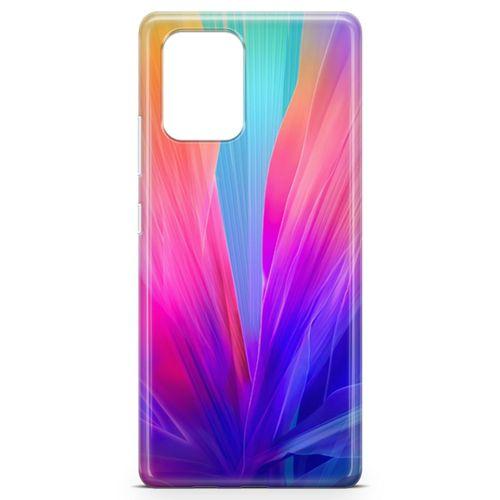 Samsung Galaxy A91 Kılıf Makro Çiçek Arka Kapak Koruma Desenli Full Koruyucu