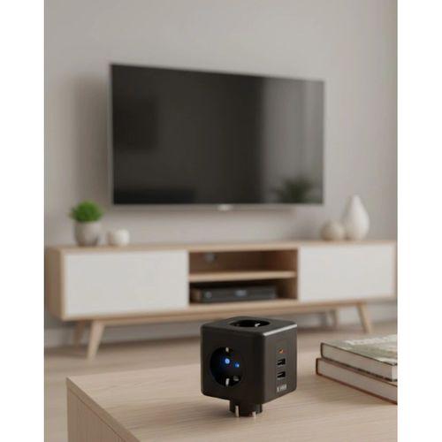 Ev Ve Ofis Kullanımı İçin Akım Korumalı Usb Girişli Priz