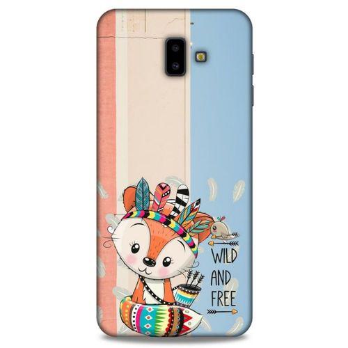 Animax Kızılderili Tilki Samsung Galaxy J6 Plus Kılıf Desenli Silikon