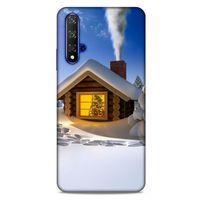 Huawei P Smart S Y8P Kılıf Snowix (18) Telefon Kılıfları Sarı Beyaz