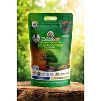 NATURASOL Organik Sertifikalı Katı Solucan Gübresi 1,5 Kg (3 Litre) Sebze-Meyve, Çiçekler, Çim, İç & Dış Mekan, Süs Bitkileri