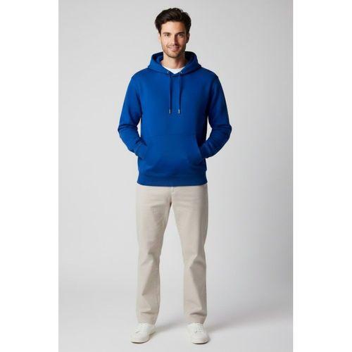 Erkek Kapşonlu Rahat Kalıp İçi Polarlı 3 iplik Kalın SweatShırt spr25sw55