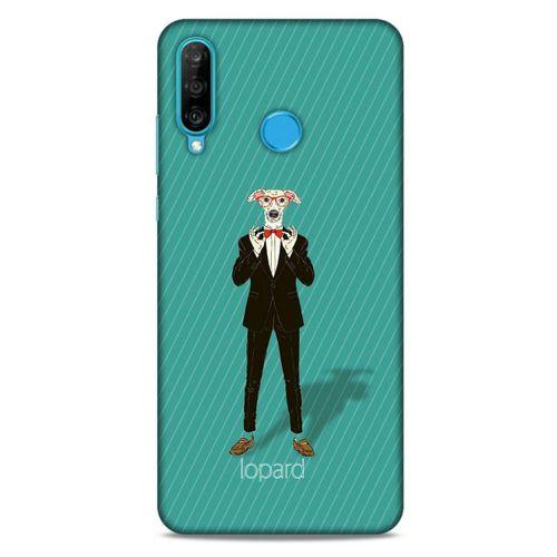 Huawei P30 Lite Kılıf FunnyMaX (12) Koruyucu Silikon Turkuaz Köpek