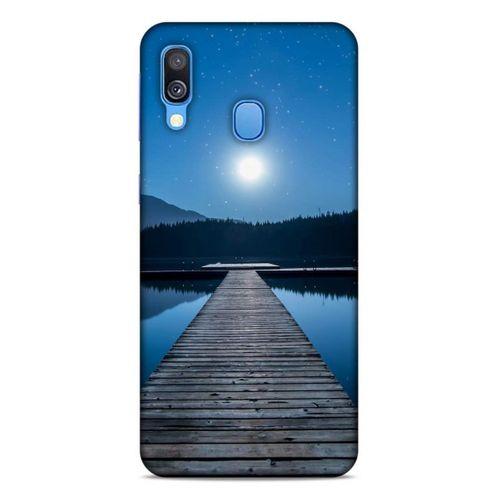 Lopard Samsung Galaxy A40 Uyumlu Kılıf Gece'S (43) Thin Fit Kılıf Orman