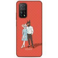 Xiaomi Mi 10T 5G Kılıf FunnyMaX (15) Antişok Kılıf Kırmızı Kedi Köpek