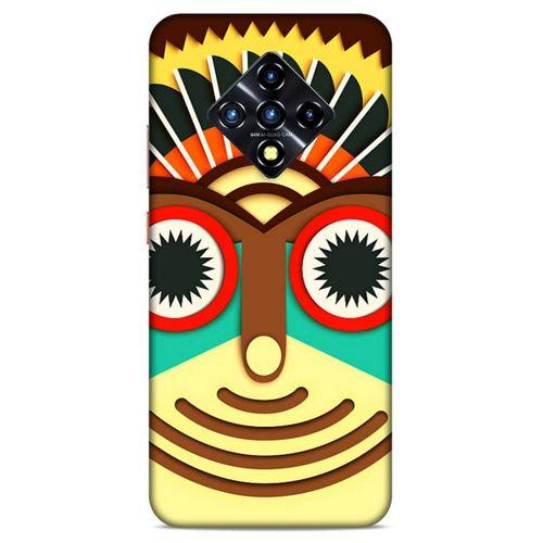 Lopard İnfinix Zero 8 Uyumlu Kılıf Soyut Sanat (3) Baskılı Kapak