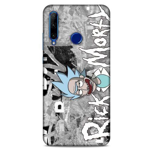 Huawei Y6P Uyumlu Kılıf Rick And Morty (10) Full Koruma Kılıfı Space Beth