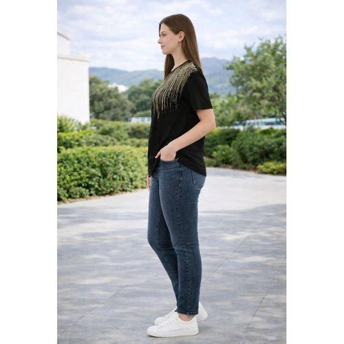 ALEXANDERGARDI Baskılı Bisiklet Yaka T-shirt