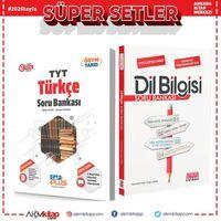 Çap Yayınları TYT Türkçe ve AKM Dil Bilgisi Soru Bankası Seti 2 Kitap