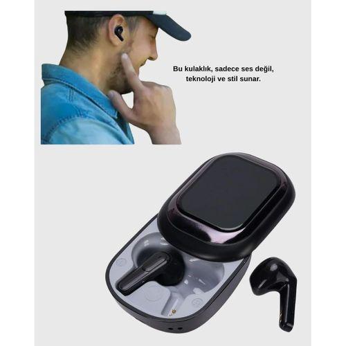 Bluetooth 5.4 Kulaklık – Gürültü Engelleme Ve Akıllı Ekranlı Şarj Kutusu