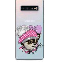Zoologix (54) Samsung Galaxy S20 Şeffaf Kılıf Silikon Desenli