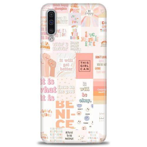 Samsung Galaxy A50S Kılıf HD Baskılı Kılıf - This Girl Can + Tam Ekran Koruyucu