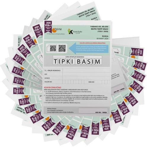2026 YDS Rusça ÖSYM Tıpkı Basım Çıkmış Soru Deneme Paketi 24lü Fasikül SETİ