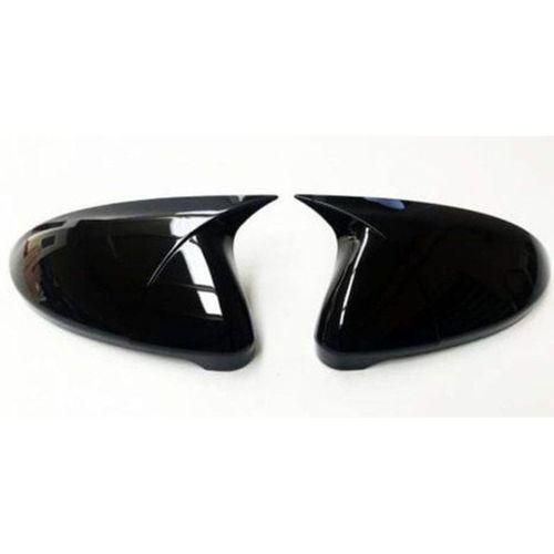 Bmw 5 Uyumlu Serisi F10 2010-2013 Batman Yarasa Ayna Kapağı (Parlak Siyah)