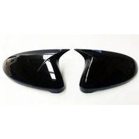 Bmw 5 Uyumlu Serisi F10 2010-2013 Batman Yarasa Ayna Kapağı (Parlak Siyah)