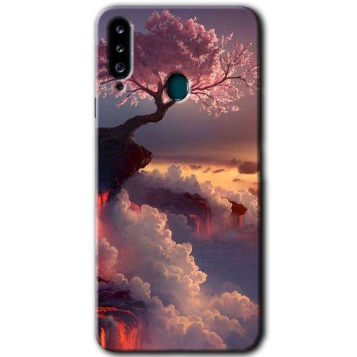 Samsung Galaxy A20s Kılıf Baskılı Kapak - Uçurumdaki Hayat +Tam Ekran Koruyucu