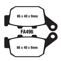 HONDA Honda Arka Disk Balata Fa496 A Nc 700-750 Xl600-650-700-Cbr250-Cbr500R-Xrv750-Suzuki İnazuma Gv250 F