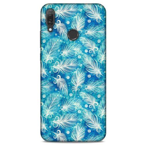 Huawei Y9 2019 Kılıf Desenli Özel Seri Tüyler (42) Rugged Armor Kılıf