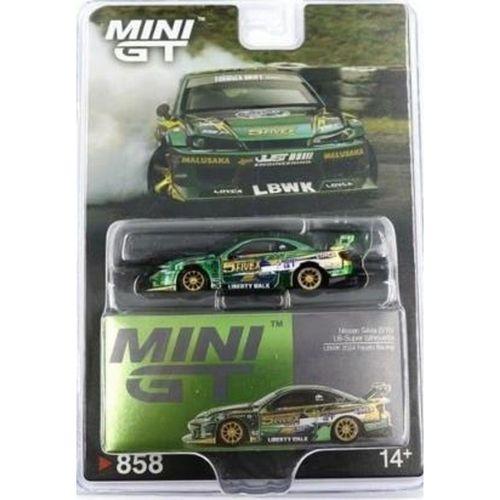 Mini GT Nissan LB-Super Silhouette S15 SILVIA LBWK 2024 Fausto Racing 858 BL