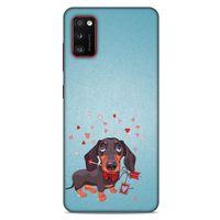 Animax Aşık Köpek Samsung Galaxy A41 Kılıf Desenli Silikon