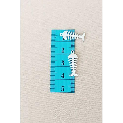 Oya Abiye Bileklik Kolye Pleksi Metalik Plastik Pul Gümüş Renk 8 gram 50 adet - BNC529