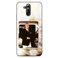 Huawei Mate 20 Lite Kılıf Atatürk (24) Darbe Emici Kılıf Eskitilmiş Beyaz