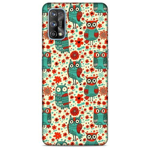 Baykuşlar (14) Desenli Silikon Kapak Telefon Kabı Oppo Realme 7 Pro Kılıf