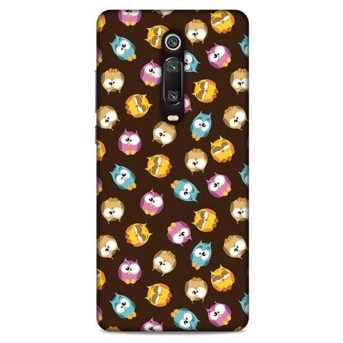 Baykuşlar (7) Desenli Silikon Kapak Telefon Kabı Xiaomi Redmi K20 Pro Kılıf