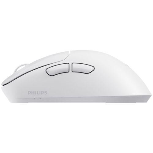 PHILIPS SPK9418W, EVNIA, Beyaz, USB Nano 2,4Gh ve Bluetooth Kablosuz, 12.000dpi, Optic, 6 Programlanabilir Buton, Şarj Edilebilir, GAMING Mouse
