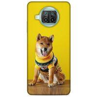 Xiaomi Mi 10T Lite 5G Kılıf Köpek Kıyafetleri (24) Darbe Emici Kılıf Shiba Inu Kazak