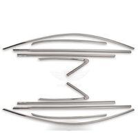 Audi Uyumlu Q2 2016+ 10 Parça Cam Çerçevesi